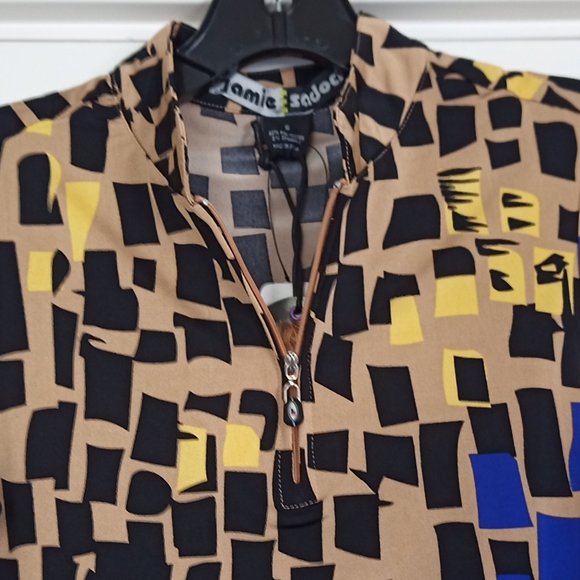 NWT New Jamie Sadock Designer Sleeveless Golf Shirt sz Small - Picture 2 of 6